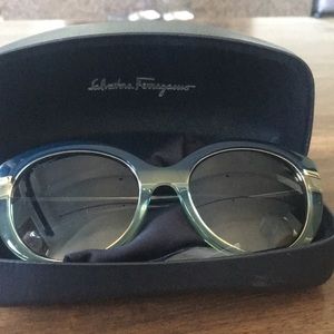Salvatore Ferragamo sunglasses. Never worn